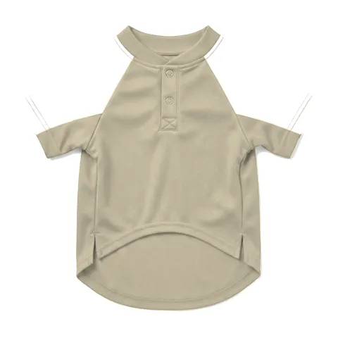 Cream Dog Baseball Jersey