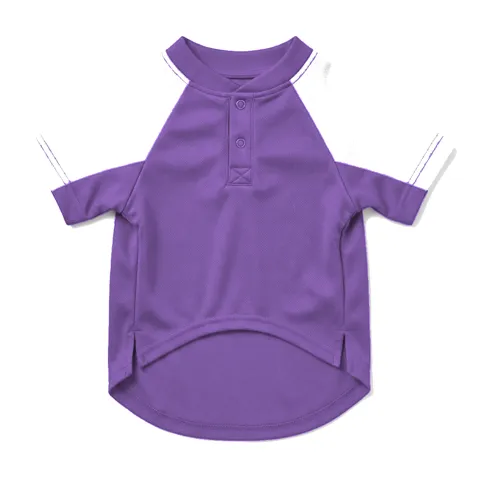 Lavender Dog Baseball Jersey