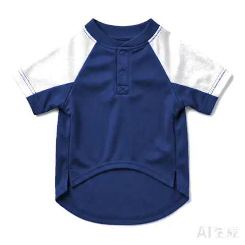 Navy Dog Baseball Jersey