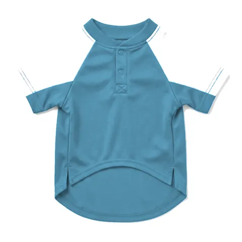 Sky Blue Dog Baseball Jersey