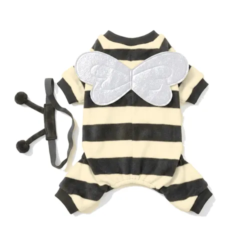 Cream Dog Bee Costume