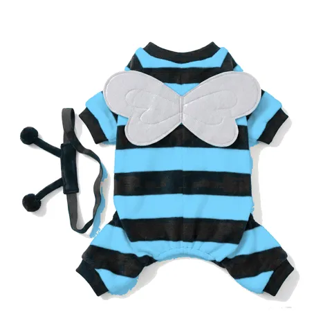 Sky Blue Dog Bee Costume