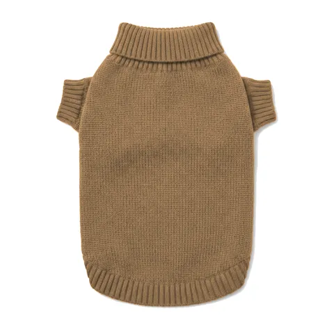 Camel Cat Knit Sweater