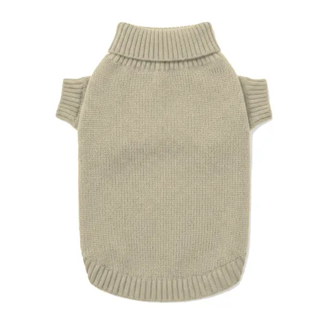 Cream Cat Knit Sweater