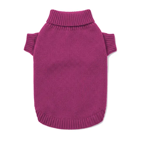 Hot Pink Cat Knit Sweater