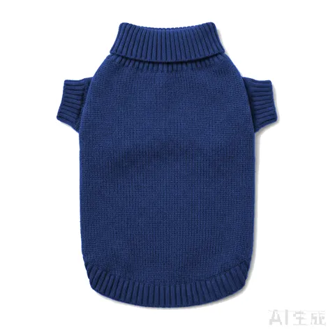 Navy Cat Knit Sweater