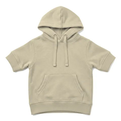 Cream Dog Cotton Hoodie