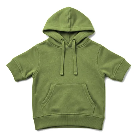 Olive Dog Cotton Hoodie