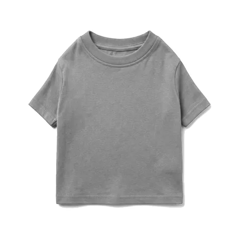 Charcoal Grey Dog Cotton T-Shirt