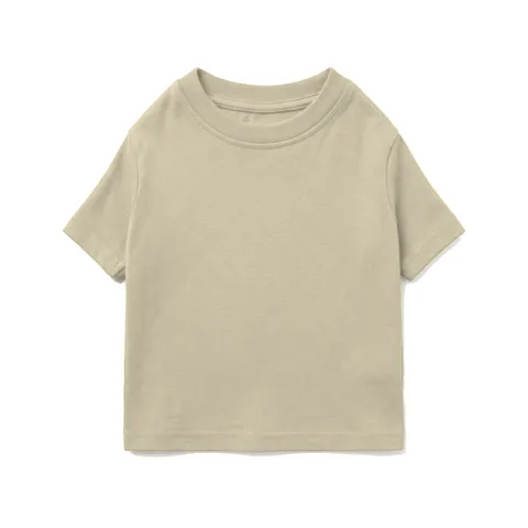 Cream Dog Cotton T-Shirt