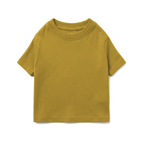 Mustard Dog Cotton T-Shirt