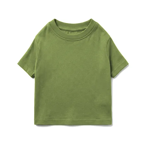 Olive Dog Cotton T-Shirt