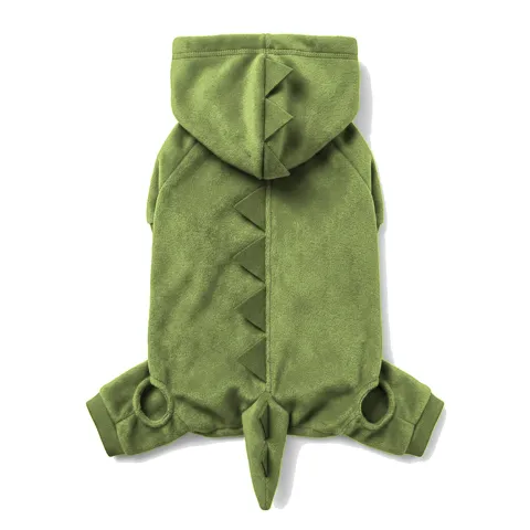 Olive Dog Dinosaur Costume