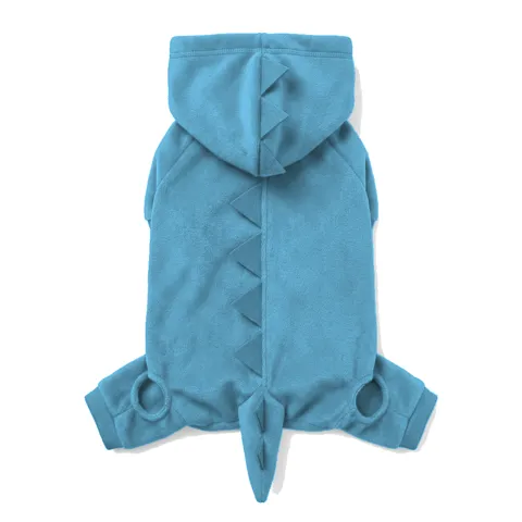 Sky Blue Dog Dinosaur Costume