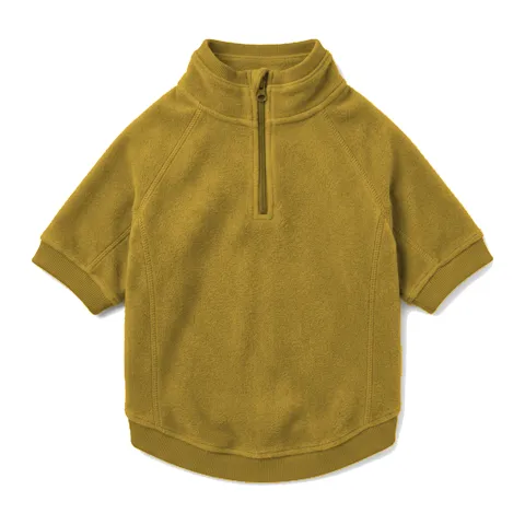 Mustard Dog Half-Zip Fleece