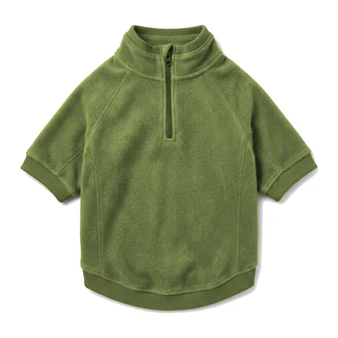 Olive Dog Half-Zip Fleece