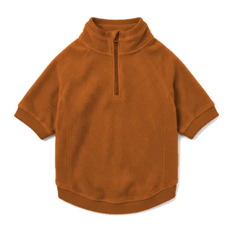 Orange Dog Half-Zip Fleece