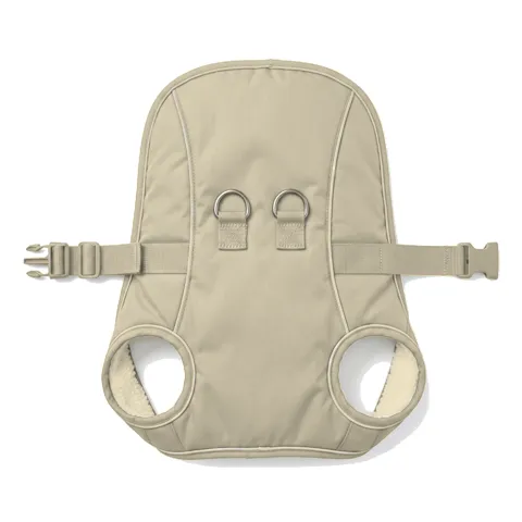 Cream Dog Step-In Harness Vest