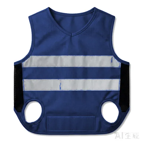 Navy Dog High-Vis Reflective Vest