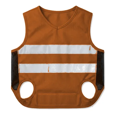 Orange Dog High-Vis Reflective Vest