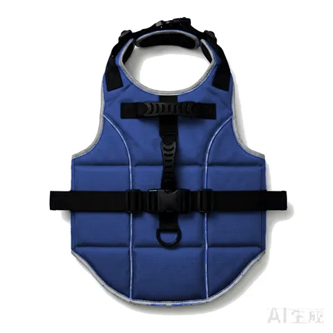 Navy Dog Life Jacket Vest