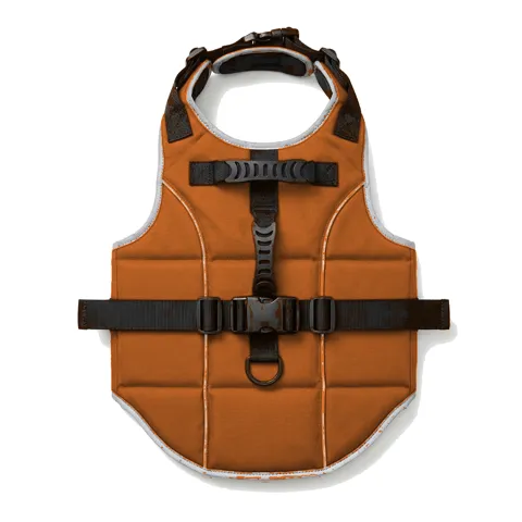 Orange Dog Life Jacket Vest