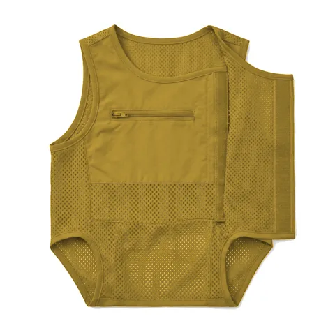 Mustard Dog Mesh Cooling Vest