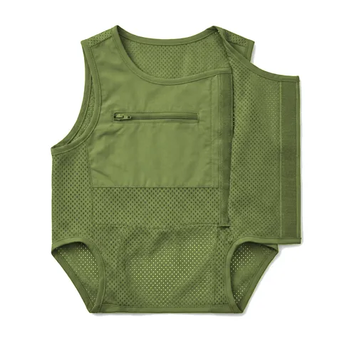 Olive Dog Mesh Cooling Vest
