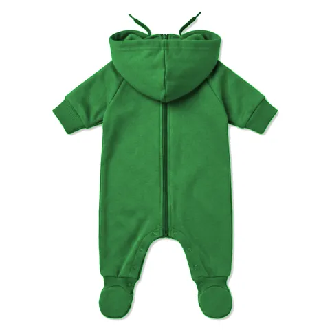 Forest Green Dog One-Piece Pajamas