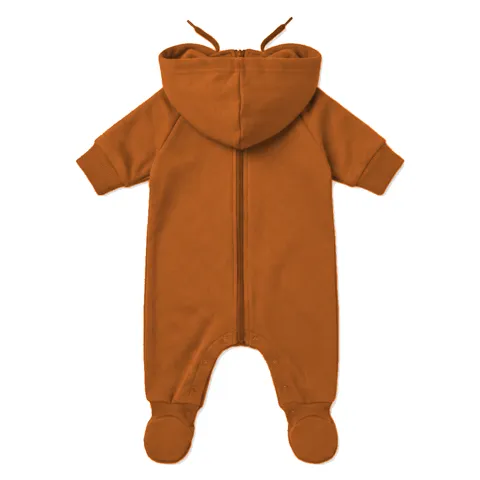 Orange Dog One-Piece Pajamas