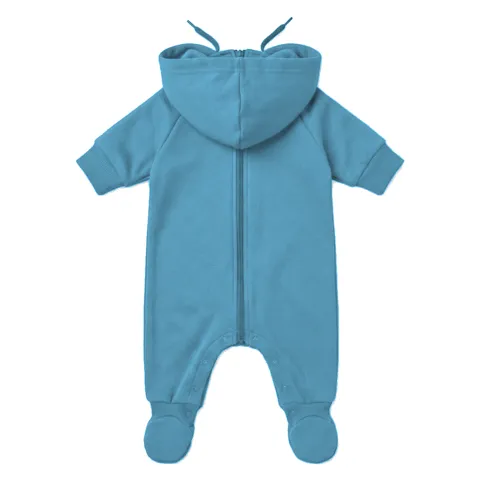 Sky Blue Dog One-Piece Pajamas