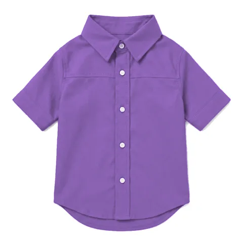 Lavender Dog Oxford Button-Up Shirt