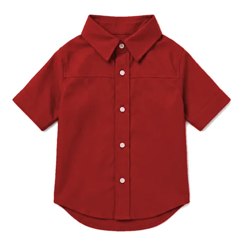 Red Dog Oxford Button-Up Shirt