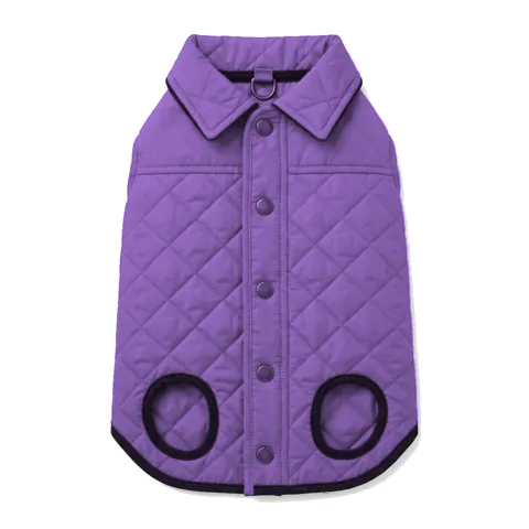 Lavender Dog Quilted Barn Coat