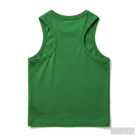 Forest Green Dog Racerback Tank Top