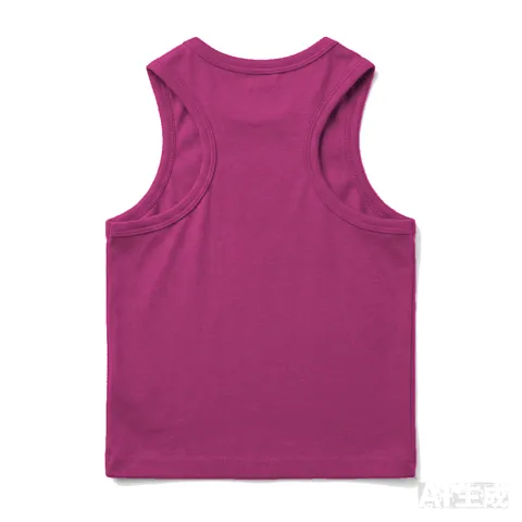 Hot Pink Dog Racerback Tank Top