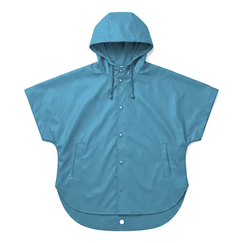 Sky Blue Dog Rain Poncho