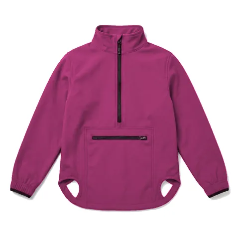 Hot Pink Dog Softshell Windbreaker