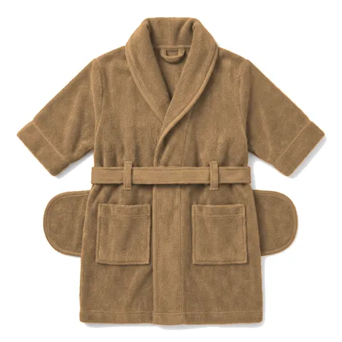 Camel Dog Terry Bath Robe
