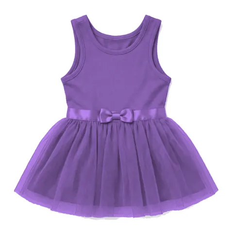 Lavender Dog Tulle Party Dress