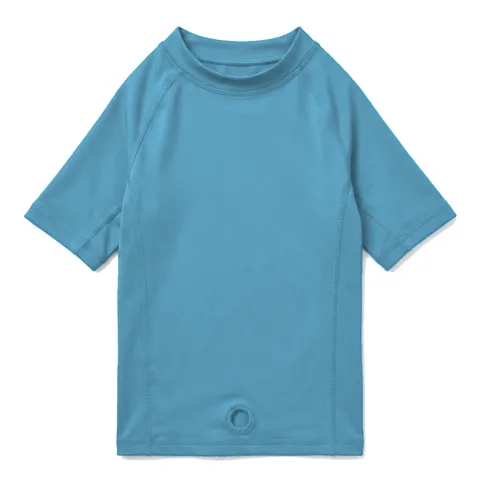 Sky Blue Dog UPF Swim Shirt