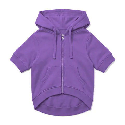 Lavender Dog Zip-Up Hoodie